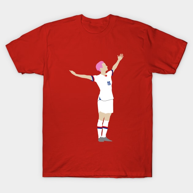 Megan Rapinoe T-Shirt by CulturedVisuals